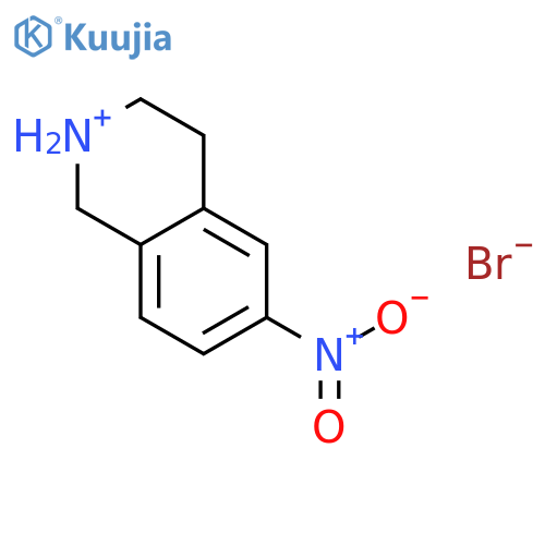 6-Nitro-1,2,3,4-tetrahydro-isoquinoline Hydrobromide structure
