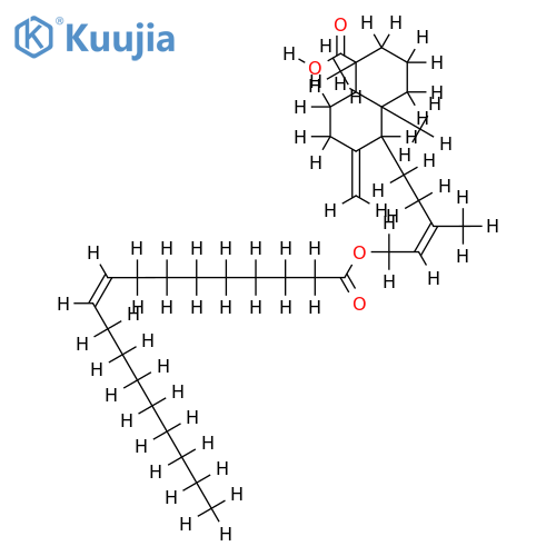 19-carboxy-labda-8(17),13E-dien-15-yl oleate structure