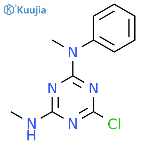 1,3,5-TRIAZINE-2,4-DIAMINE, 6-CHLORO-N,N'-DIMETHYL-N-PHENYL- structure