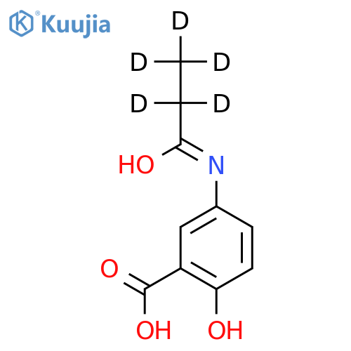 N-Propionyl Mesalazine-d5 structure