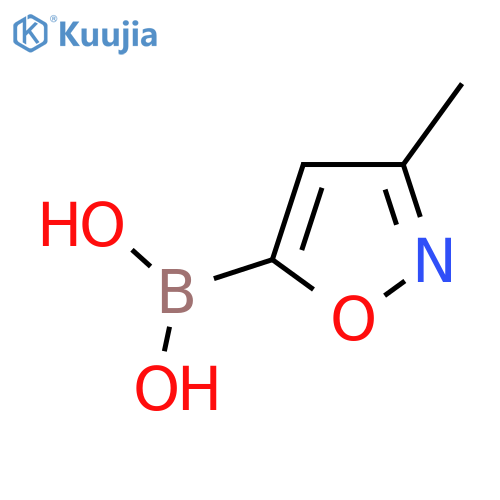 3-methyl-isoxazole-5-boronic acid structure