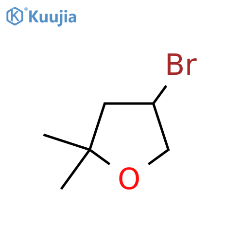 4-Bromo-2,2-dimethyloxolane structure