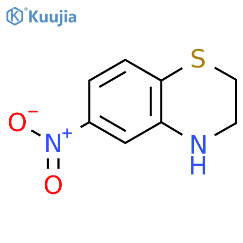 6-nitro-3,4-dihydro-2H-1,4-benzothiazine structure