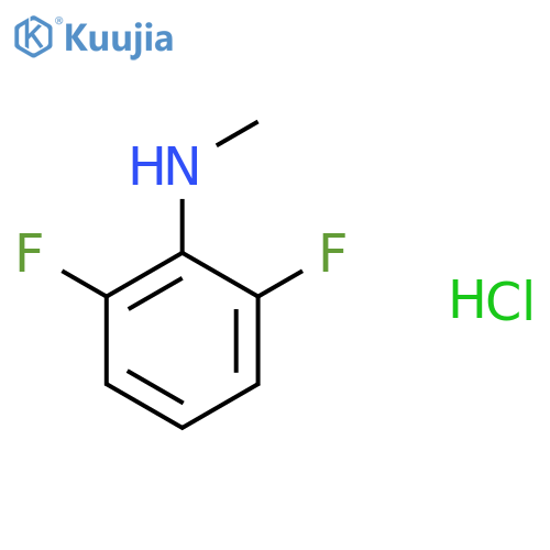 2,6-Difluoro-N-methylaniline hydrochloride structure
