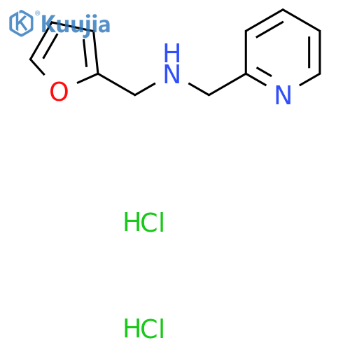 N-(2-Furylmethyl)-N-(pyridin-2-ylmethyl)amine dihydrochloride structure