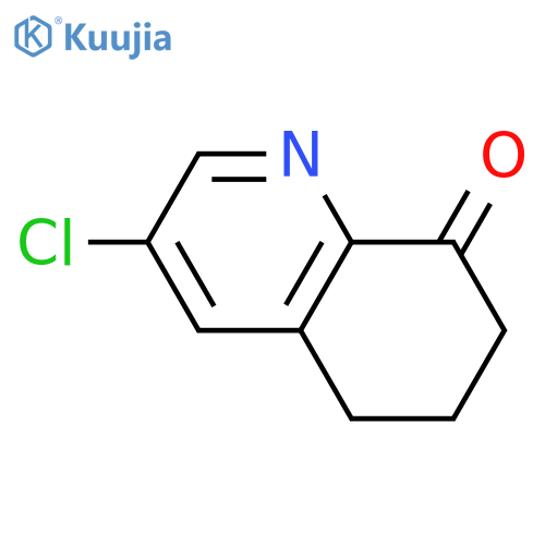 3-chloro-6,7-dihydro-5H-quinolin-8-one structure