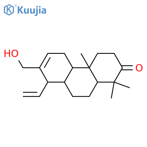 17-Hydroxy-12,15-cleistanthadien-3-one; (ent-14β)-form structure