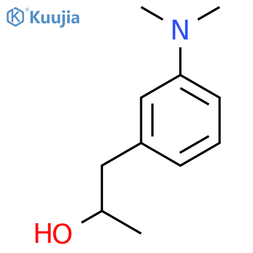 1-3-(dimethylamino)phenylpropan-2-ol structure