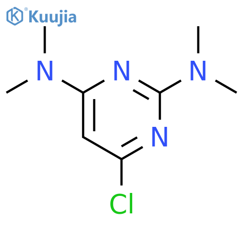 6-chloro-N2,N2,N4,N4-tetramethylpyrimidine-2,4-diamine structure