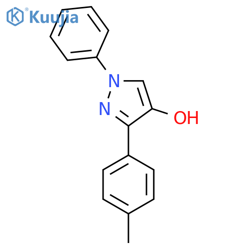 1-Phenyl-3-p-tolyl-1H-pyrazol-4-ol structure