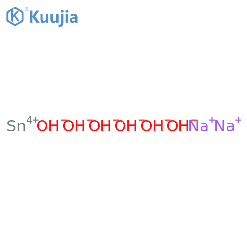 Stannate (Sn(OH)62-),sodium (1:2), (OC-6-11)- structure