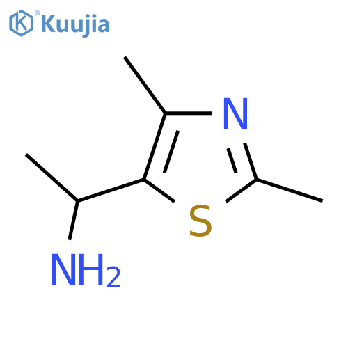 1-(Dimethyl-1,3-thiazol-5-yl)ethan-1-amine structure