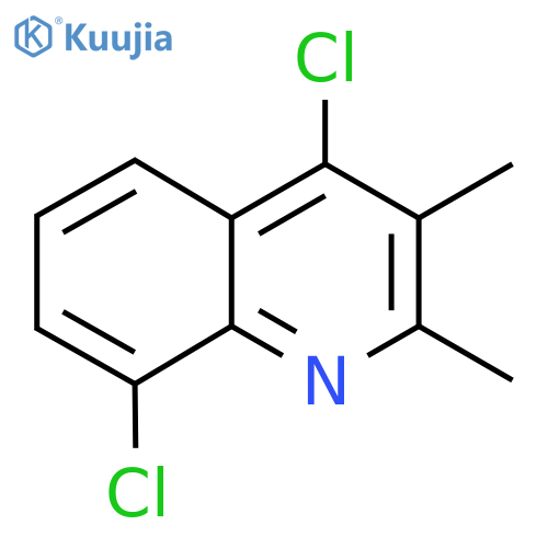 4,8-Dichloro-2,3-dimethylquinoline structure