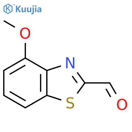 4-Methoxybenzothiazole-2-carboxaldehyde structure