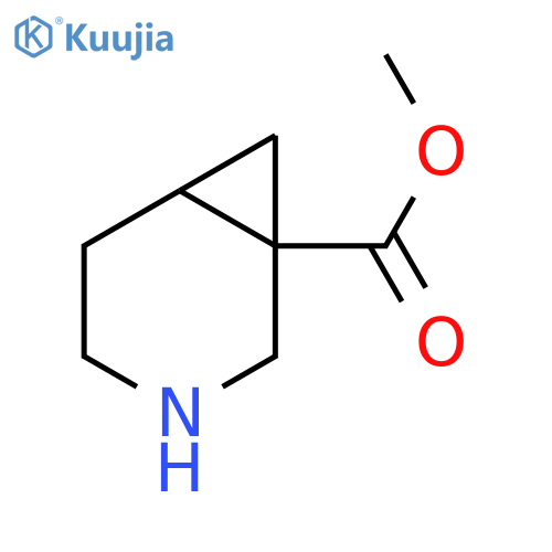 METHYL 3-AZABICYCLO[4.1.0]HEPTANE-1-CARBOXYLATE structure