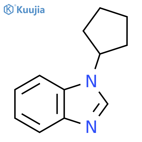 1-Cyclopentyl-1H-1,3-benzodiazole structure