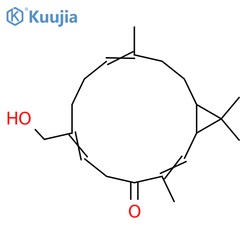 19-Hydroxy-3,7,11-casbatrien-5-one; (1R*,2S*,3E,7Z,11E)-form structure