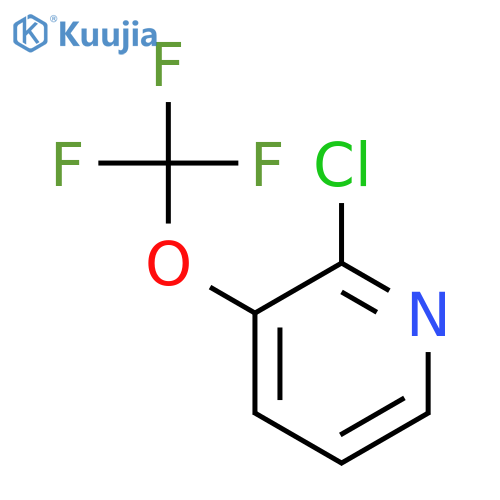 2-Chloro-3-(trifluoromethoxy)pyridine structure