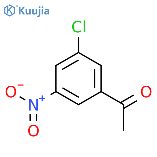 1-(3-CHLORO-5-NITROPHENYL)ETHANONE structure