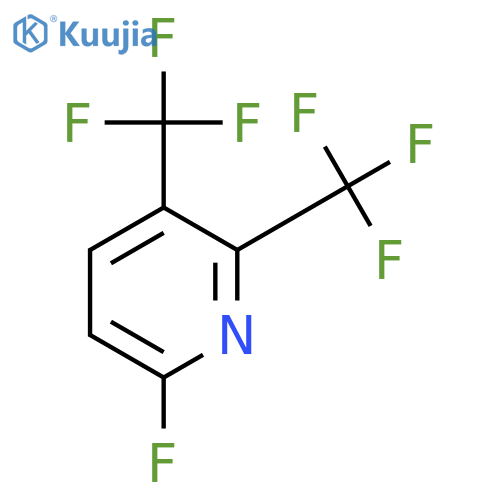 6-fluoro-2,3-bis(trifluoromethyl)pyridine structure