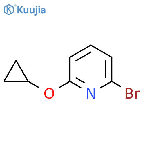 2-Bromo-6-cyclopropoxypyridine structure