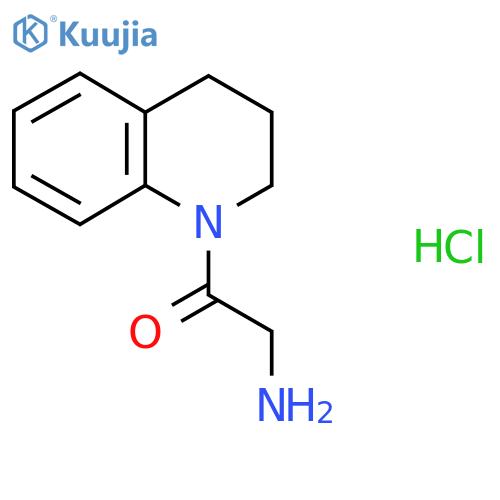 2-Amino-1-(3,4-dihydroquinolin-1(2H)-yl)ethanone Hydrochloride structure