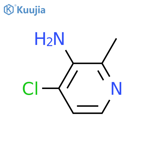 4-Chloro-2-methylpyridin-3-amine structure