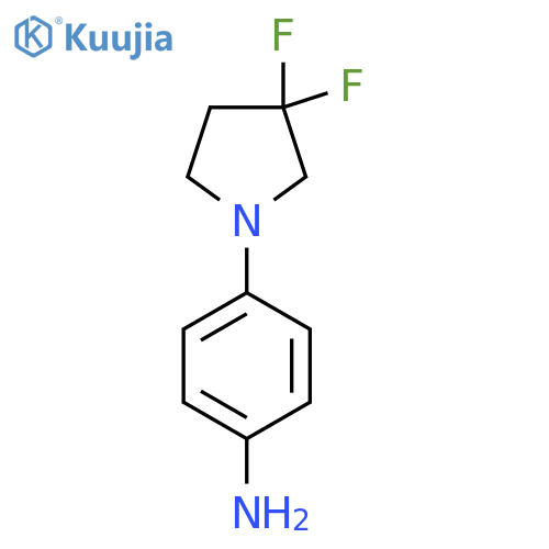 4-(3,3-Difluoropyrrolidin-1-yl)aniline structure