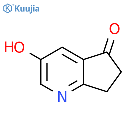 3-Hydroxy-6,7-dihydro-[1]pyrindin-5-one structure