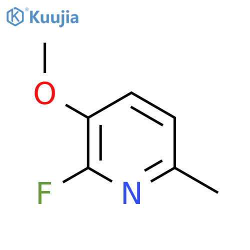 2-Fluoro-3-methoxy-6-methylpyridine structure