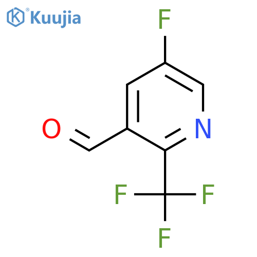 5-Fluoro-2-(trifluoromethyl)nicotinaldehyde structure