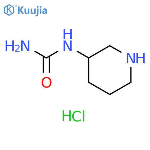 (piperidin-3-yl)urea hydrochloride structure
