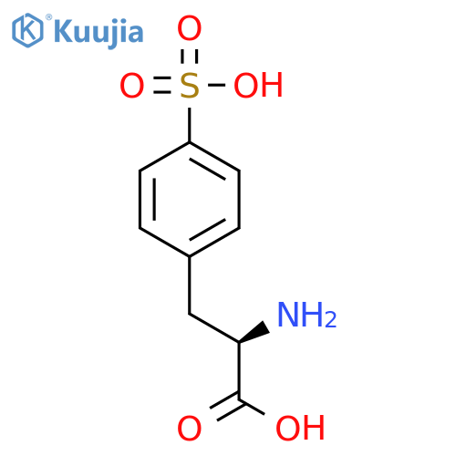 4-Sulfonic acid-D-phenylalanine structure