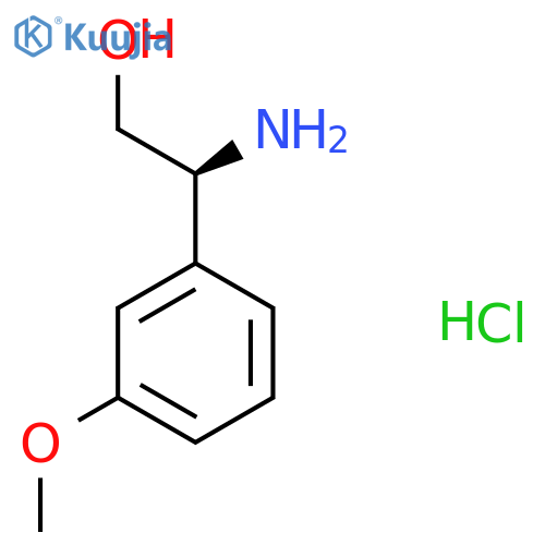(2S)-2-amino-2-(3-methoxyphenyl)ethan-1-ol structure