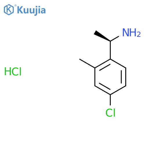 (1R)-1-(4-chloro-2-methylphenyl)ethan-1-amine structure