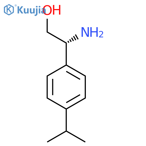 (2R)-2-AMINO-2-[4-(METHYLETHYL)PHENYL]ETHAN-1-OL structure