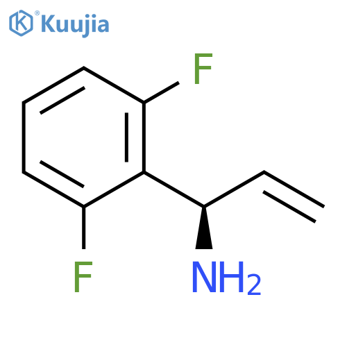(1R)-1-(2,6-DIFLUOROPHENYL)PROP-2-ENYLAMINE structure