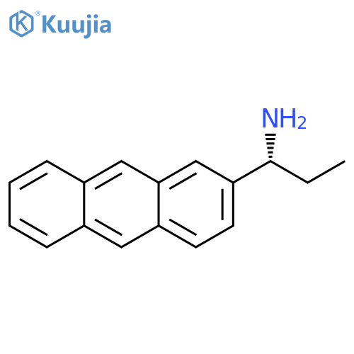 (1R)-1-(2-ANTHRYL)PROPYLAMINE structure