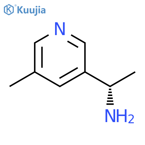 (1S)-1-(5-methylpyridin-3-yl)ethan-1-amine structure