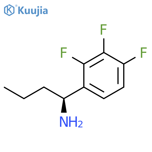 (1S)-1-(2,3,4-TRIFLUOROPHENYL)BUTYLAMINE structure