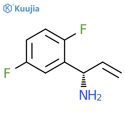 (1S)-1-(2,5-DIFLUOROPHENYL)PROP-2-ENYLAMINE structure