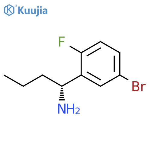(1R)-1-(5-BROMO-2-FLUOROPHENYL)BUTYLAMINE structure