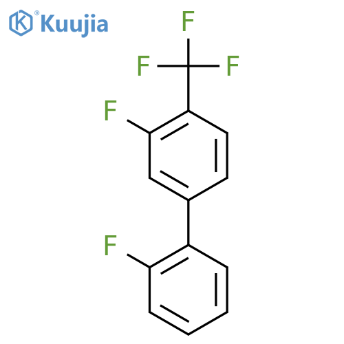 3,2'-Difluoro-4-(trifluoromethyl)biphenyl structure