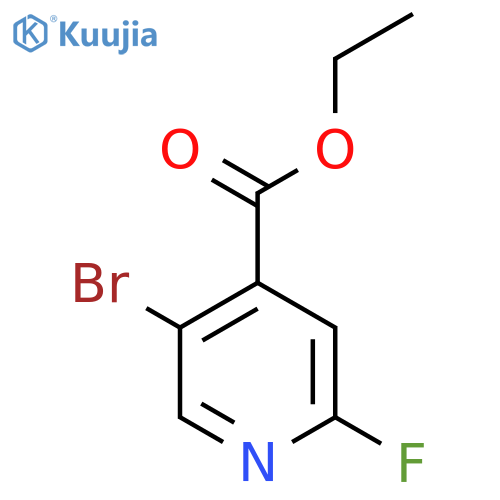 Ethyl 5-Bromo-2-fluoropyridine-4-carboxylate structure