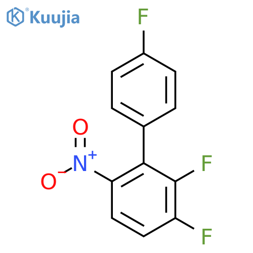 2,4',3-Trifluoro-6-nitrobiphenyl structure