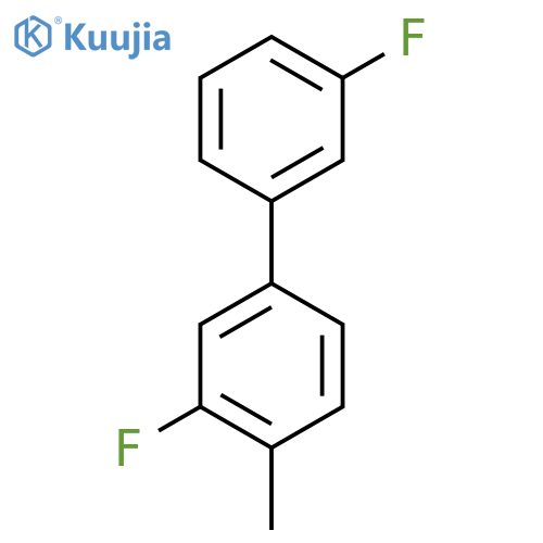 3',3-Difluoro-4-methylbiphenyl structure