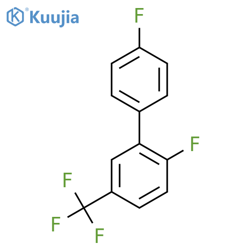 2,4'-Difluoro-5-(trifluoromethyl)biphenyl structure