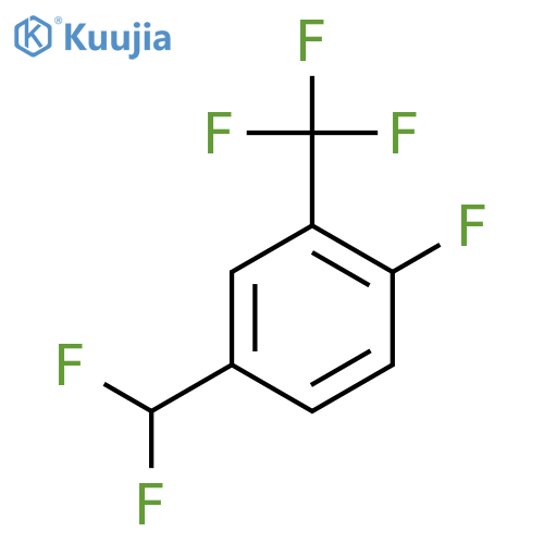 5-(Difluoromethyl)-2-fluorobenzotrifluoride structure