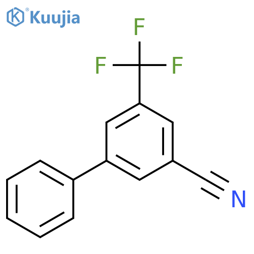 3-Cyano-5-(trifluoromethyl)biphenyl structure