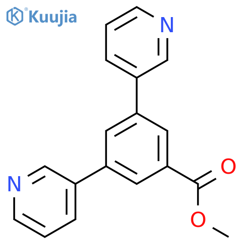 Methyl 3,5-di(pyridin-3-yl)benzoate structure